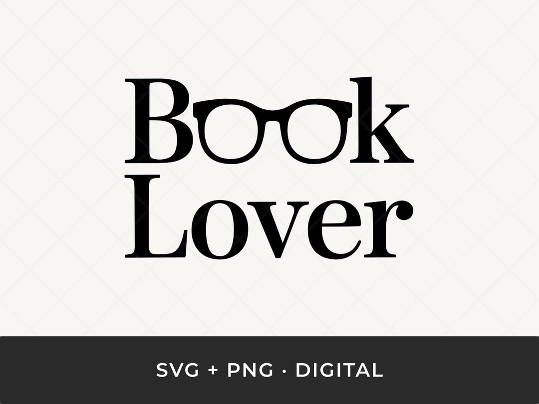 Book Lover SVG: Reading Quote Cut File for Cricut - Etsy