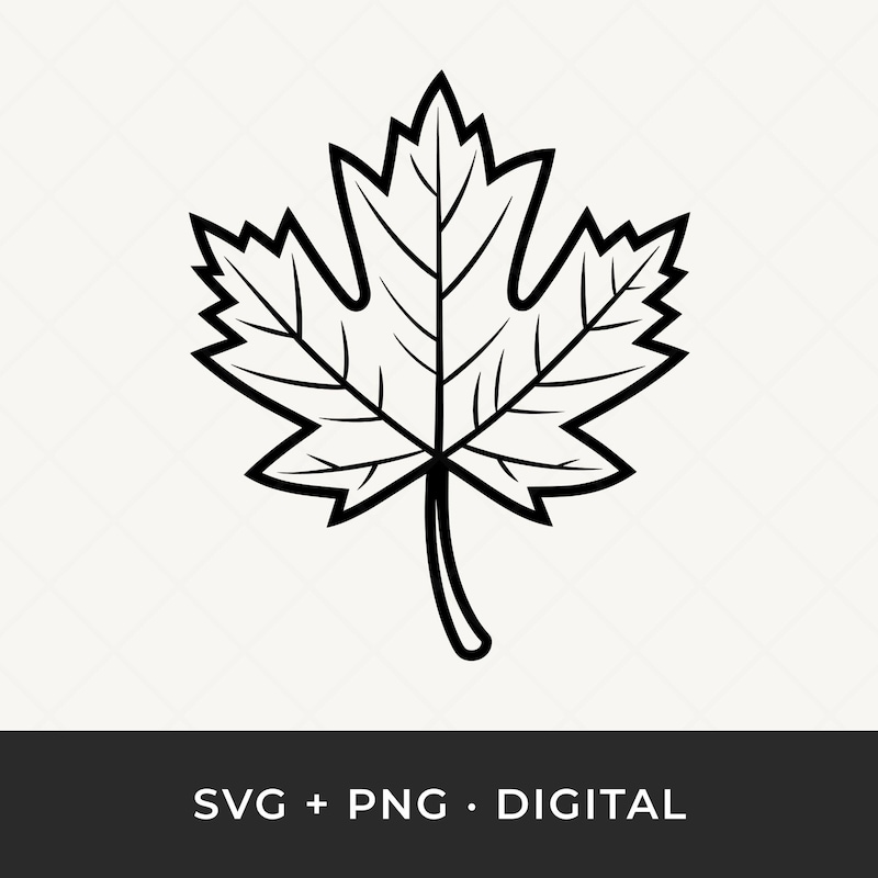 Maple Leaf Print - Etsy