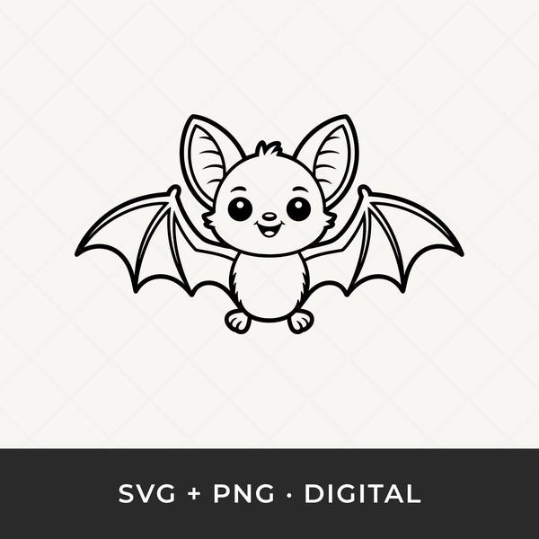 Bat .svg - Etsy