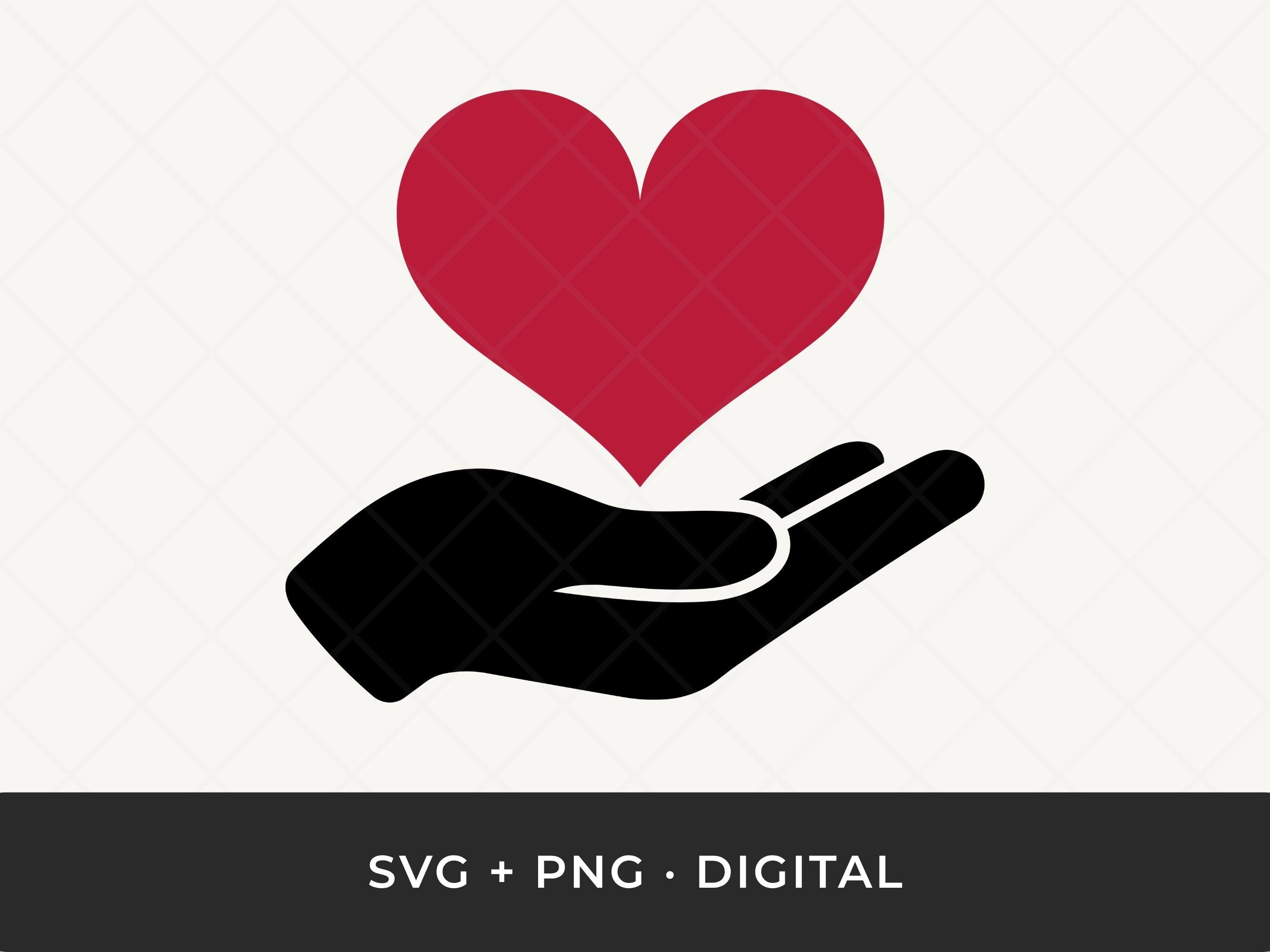 Hand Holding Heart Icon