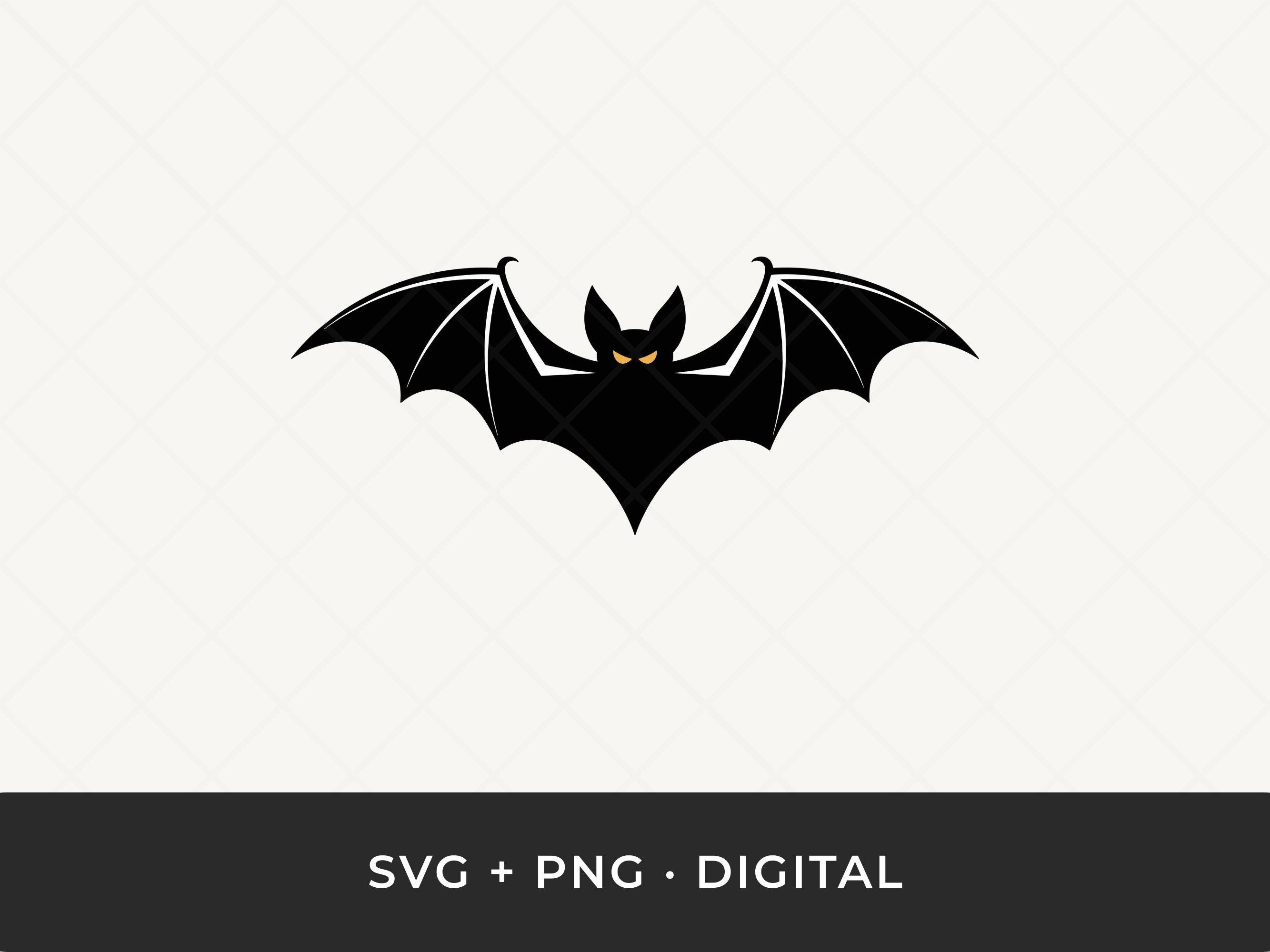 Halloween Bat SVG: Vampire Bat Cut File for Cricut and Silhouette - Etsy