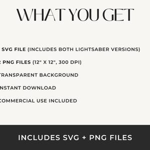Lightsaber SVG: Arquivos de corte de clipart de ficção científica para Cricut e Silhouette imagem 5