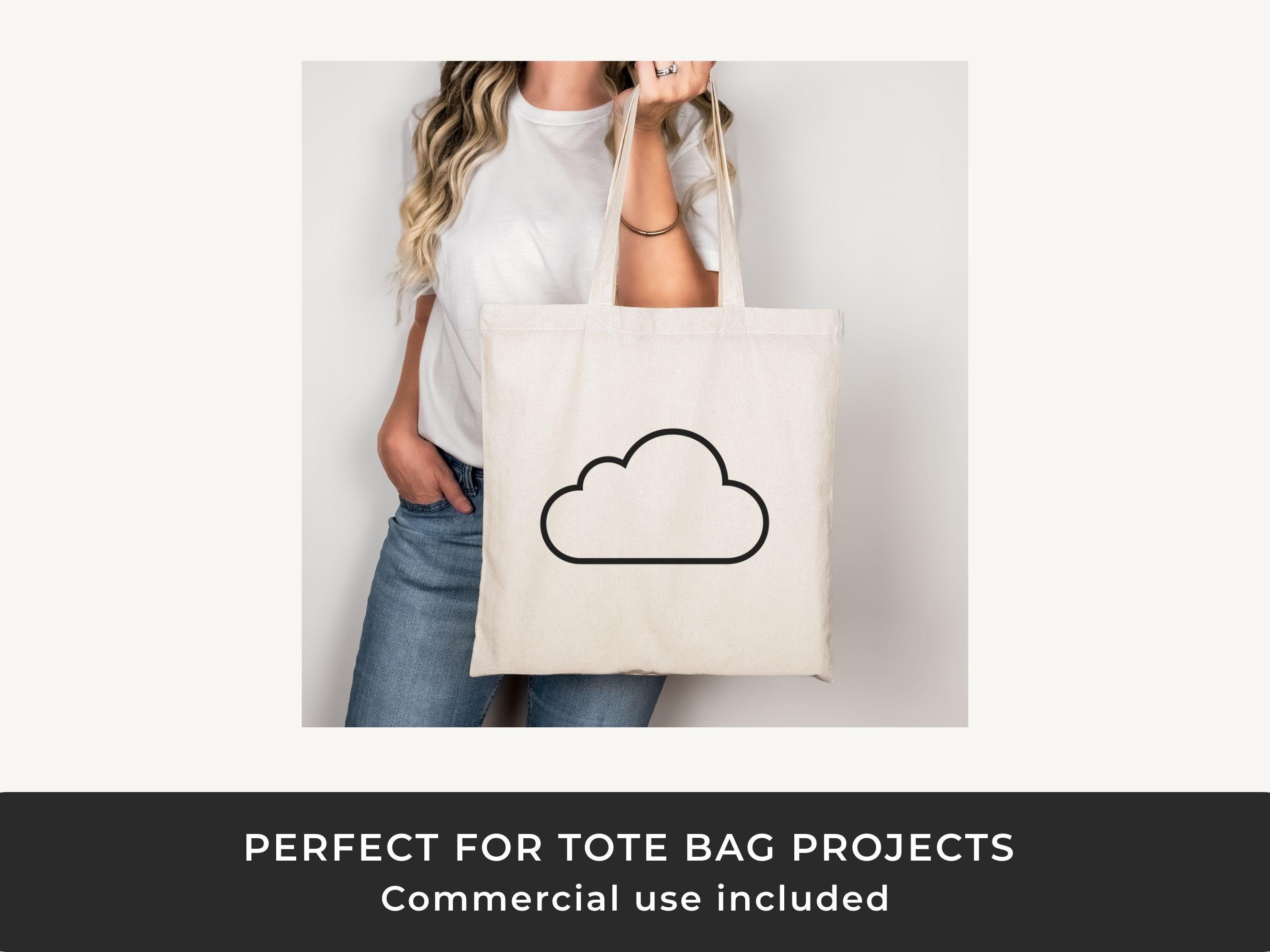 Cloud SVG: Outline Weather Cut File for Cricut and Silhouette - Etsy ...