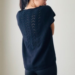 Strickmuster | Satella Tee (ENGLISCH)