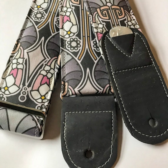 Art deco guitar strap deals
