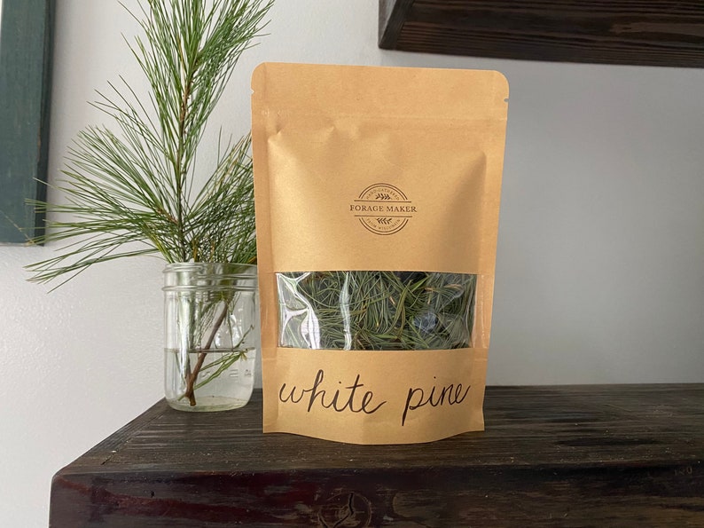 Eastern White Pine Needle Tea, Dried Pine Needles Local Tea, 2021 Tea