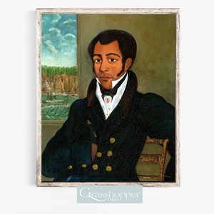 Ship Steward Portrait, Vintage Nautische Gemälde, Antiker Kapitän Druck, DRUCKBARE Wand Kunst Dekor, DIGITAL DOWNLOAD