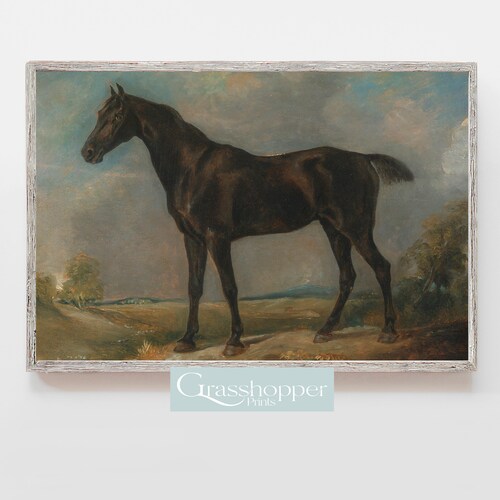 Horse Wall Art Vintage Horse Print Printable Wall Art - Etsy