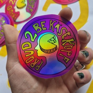 Neurodivergenz Sticker - Proud 2 be Käsekopf