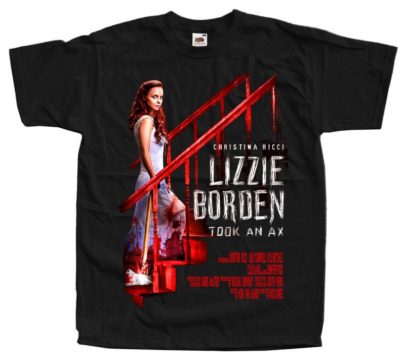 Discover Lizzie Borden Took an Ax V2 Horror Poster T-Shirt