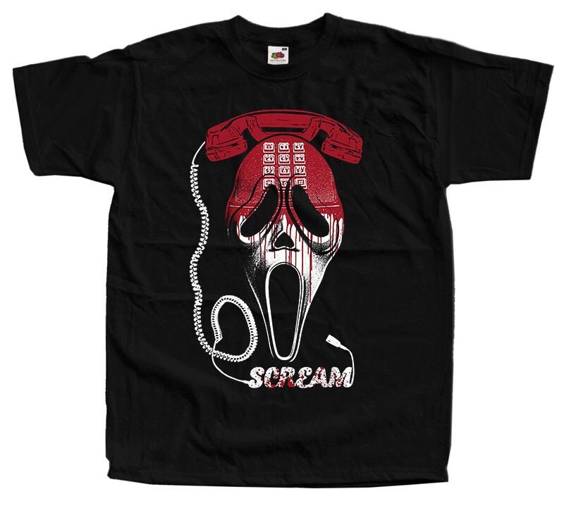 Discover Scream Movie V2 Horror Poster T-Shirt