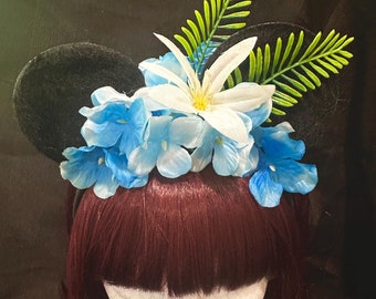 Flower Crown, Mermaid, Under the Sea, Tiki, Pin Up, Floral  display picture 2