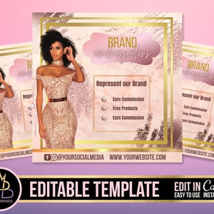 We&#39;re Hiring Flyer, Now Hiring Flyer Template, Social Media Flyer Stylist Fashion Ambassador Send CV, Hiring Social Media Flyer Office Flyer