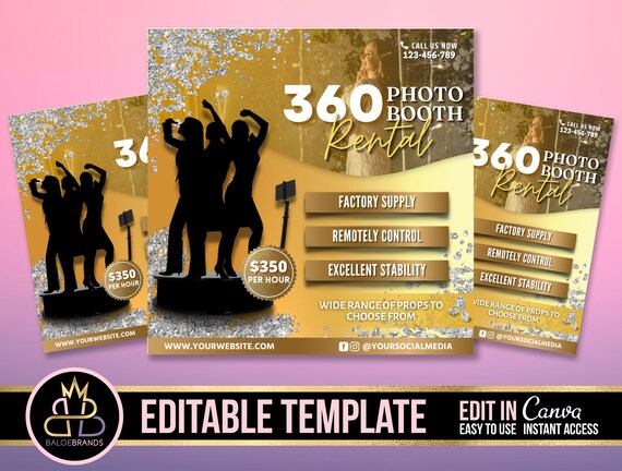 Photo Booth Poster Template