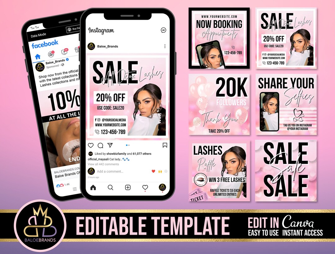 Social Media Post, Templates for Instagram, Small Business Templates ...