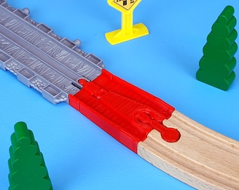 Adaptadores para vías de madera Thomas Take-n-Play (x2) - Varios colores