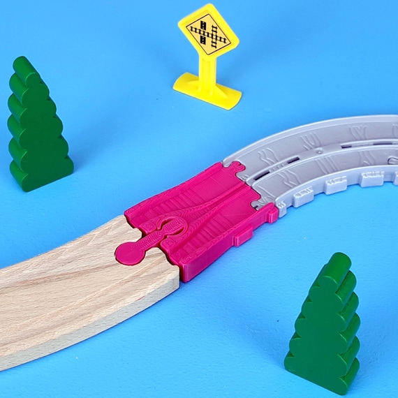 Thomas Adventures Adapters to Wooden Track x2 - Various Colours