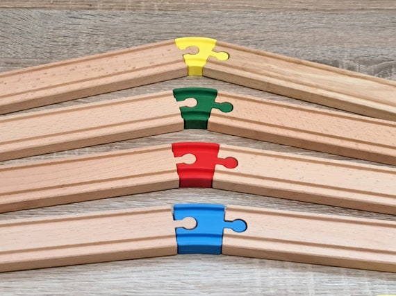 Train Track Stress Relief Angles for Wooden Railways