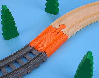 トーマス トラックマスター 2014> 木製トラックアダプター x2 (Brio/Bigjigs/Ikea)