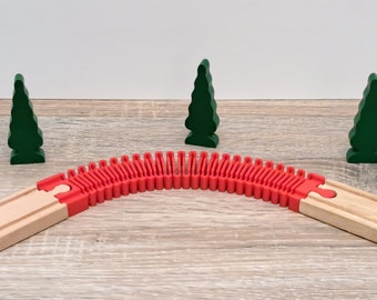 BRIO Flexible Track - Wooden, Thomas, Tomy, Ikea, Train, Holzschiene- 3D Print E - Foto 10