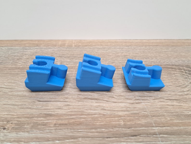 Angled Duplo to Wooden Train Track Adapter Bridge Ramp Support Connector Down Ramp - 3 Pieces