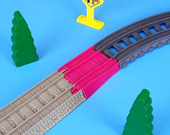 Thomas Trackmaster 2014-Current to Trackmaster 2008-2013 Track Adapters x2