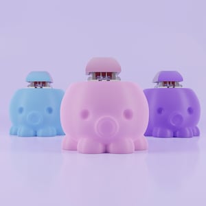 Mechanical Switch Clicky Fidget - 105+ Colors, Octopus Keychain, Keyboard Switch, ASMR Fidget, Button Clicker, Stim Toy