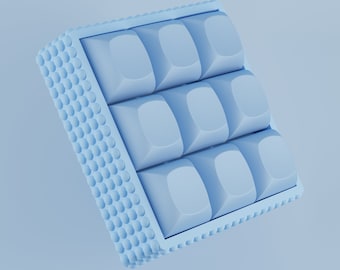 Mechanical Switch Clicky Fidget - Custom 105+ Colors, 9 Key Bubble Base, Keyboard  Switch, ASMR Fidget, Button Clicker, Stim Toy