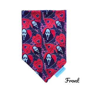 Scary Movie Fan Pet Bandanas