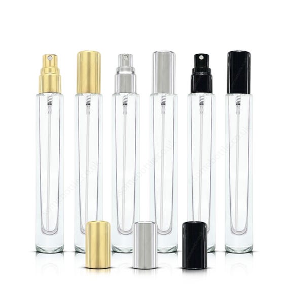 6 Sprühflaschen Aus Dickem Glas – Je 10 Ml, Mit Feinem Nebel – Für Parfüm, Kosmetik & Reise