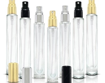 10ml Glass Perfume Spray Bottle, Travel Sample Size