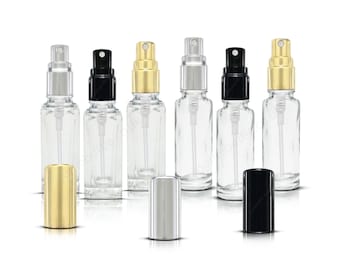 5ml Clear Glass Perfume Spray Bottle, Travel Sample Size