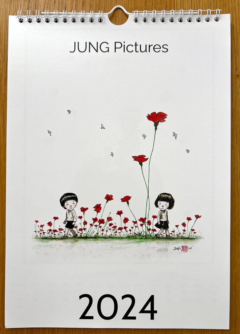 JUNG Pictures 2024 Wall Calendar Etsy