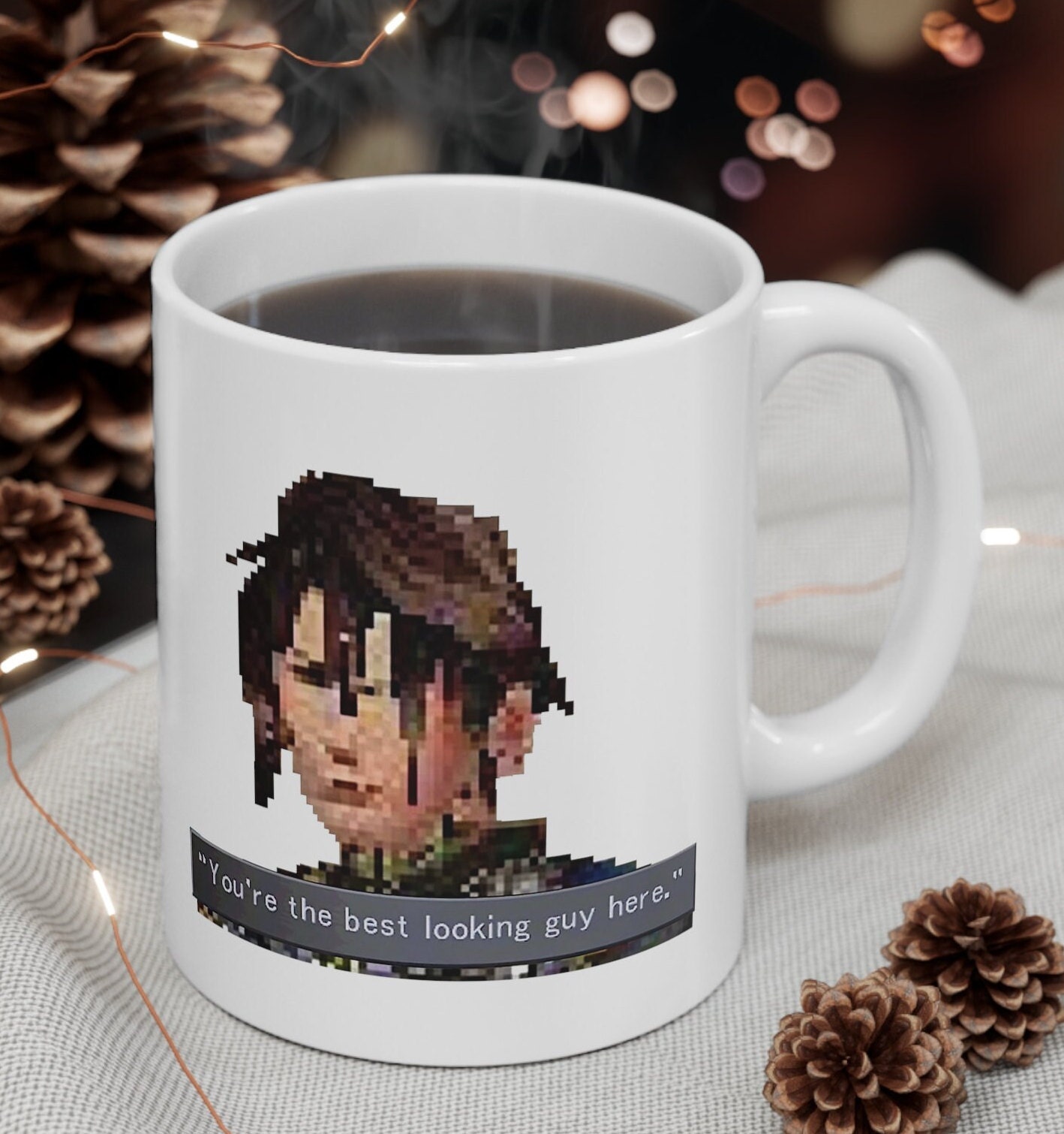 You're the Best Looking Guy Here Meme FFVIII Squall Humor Etsy Australia
