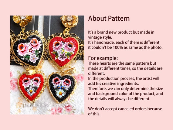 Italian Florentine Micro Mosaic Jewelry Byzantine Florence Italy