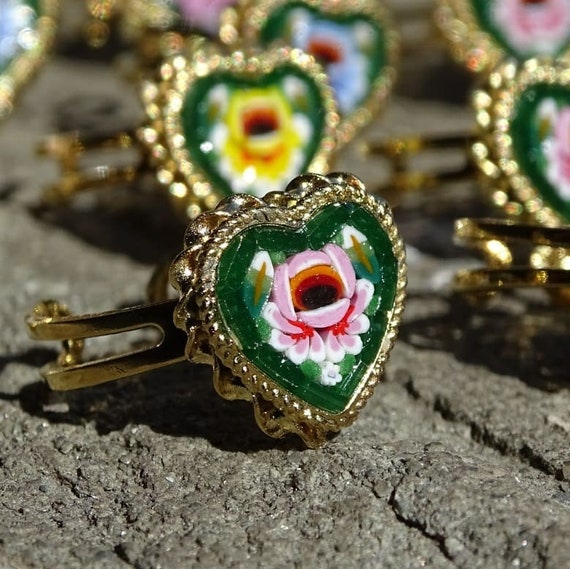 Handmade vintage micro mosaic jewelry Clearance