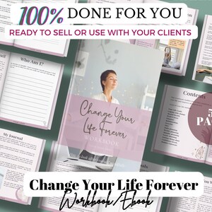 ULTIMATE WORKBOOK BUNDLE 100% Done for You Workbooks Life Coach Lead ...