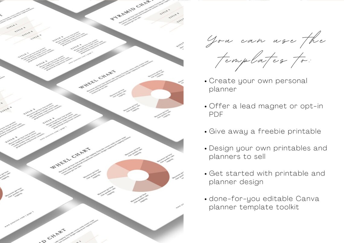 Ebook Template Canva Workbook Template Minimalist Canva Ebook Etsy