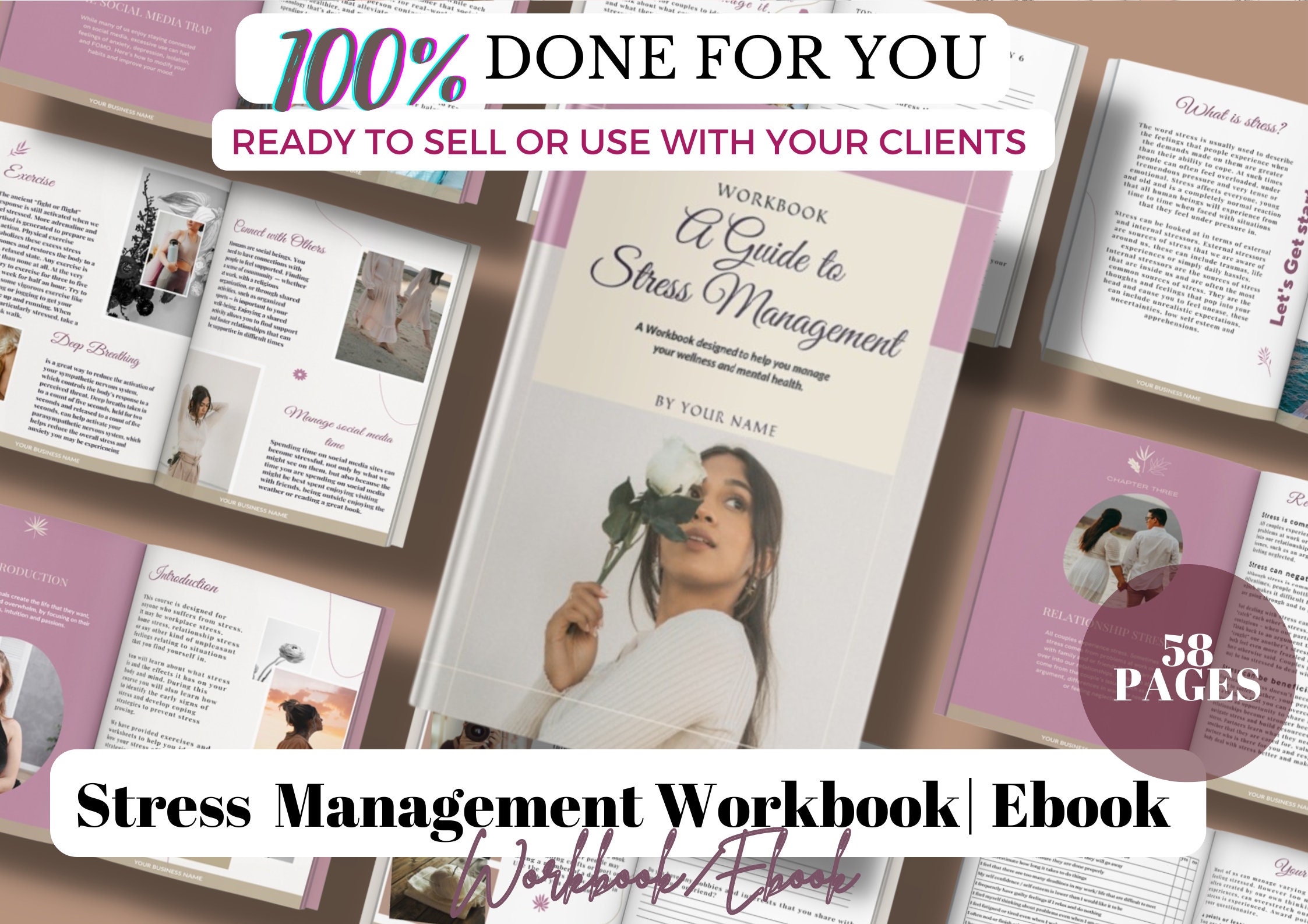 ULTIMATE WORKBOOK BUNDLE 100% Done for You Workbooks Life Coach Lead ...