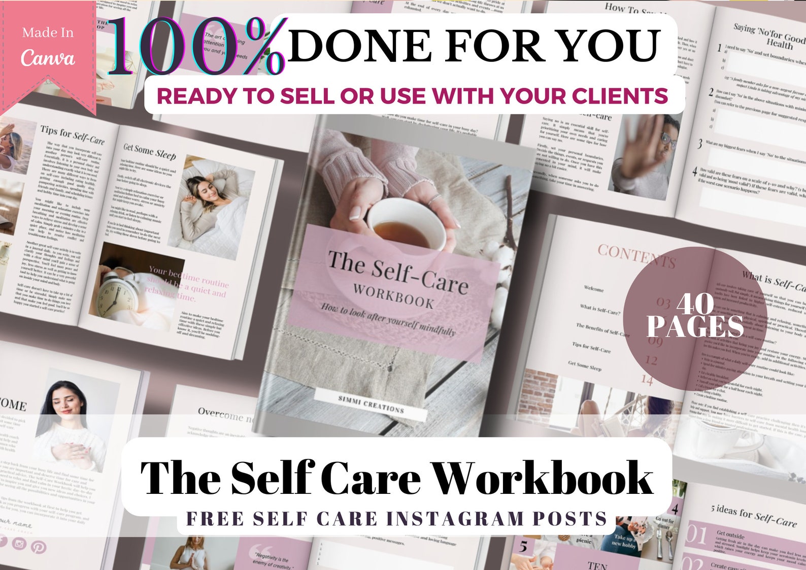 ULTIMATE WORKBOOK BUNDLE 100% Done for You Workbooks Life Coach Lead ...