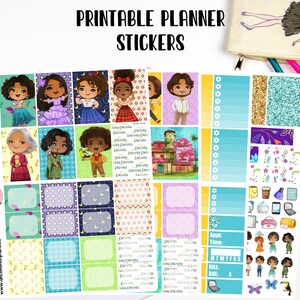 Miracle Family Planner Stickers: Weekly Kit (Digital Download)