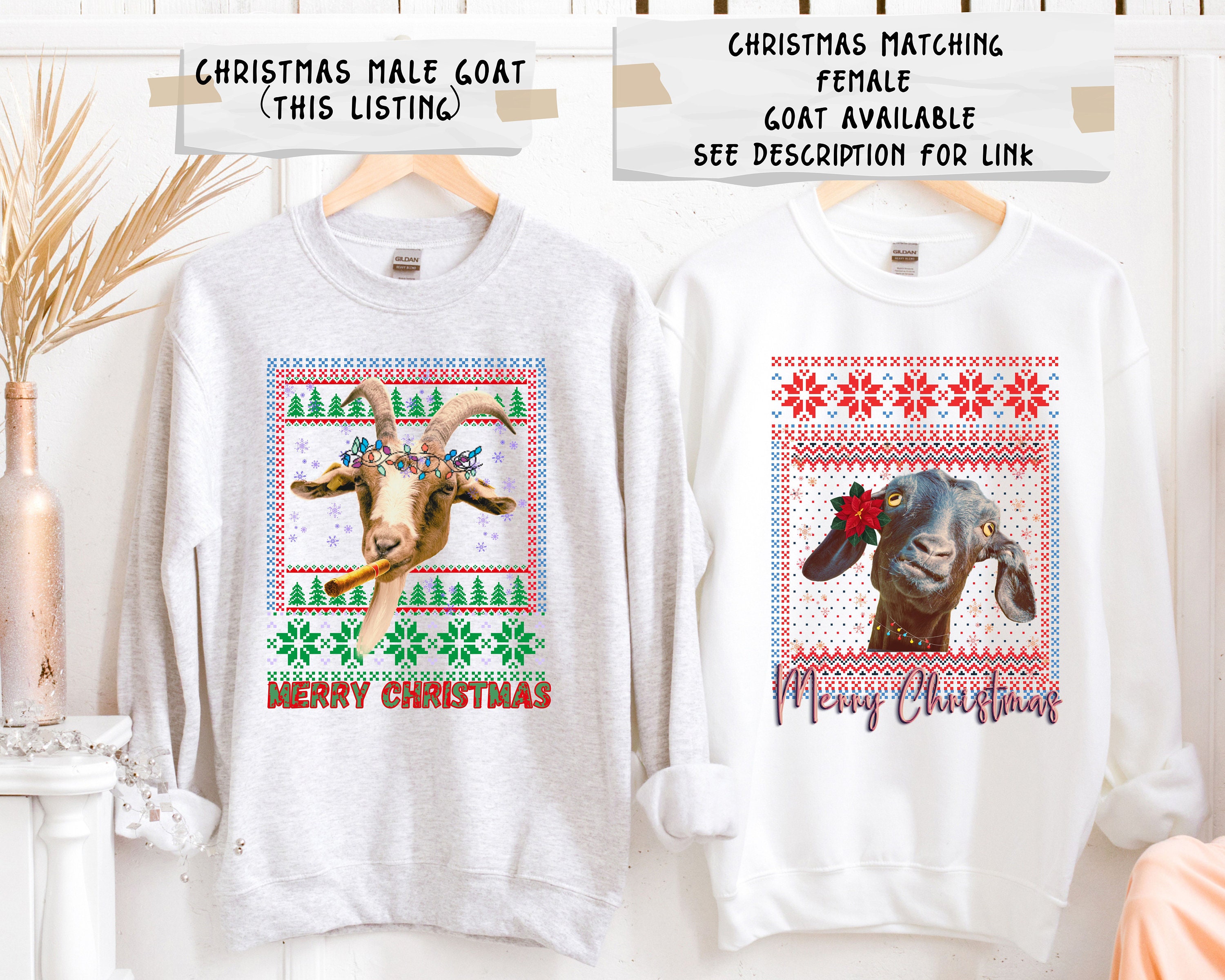 Vintage Sheep Music Ugly Christmas Sweater Style Gift For Men And Women