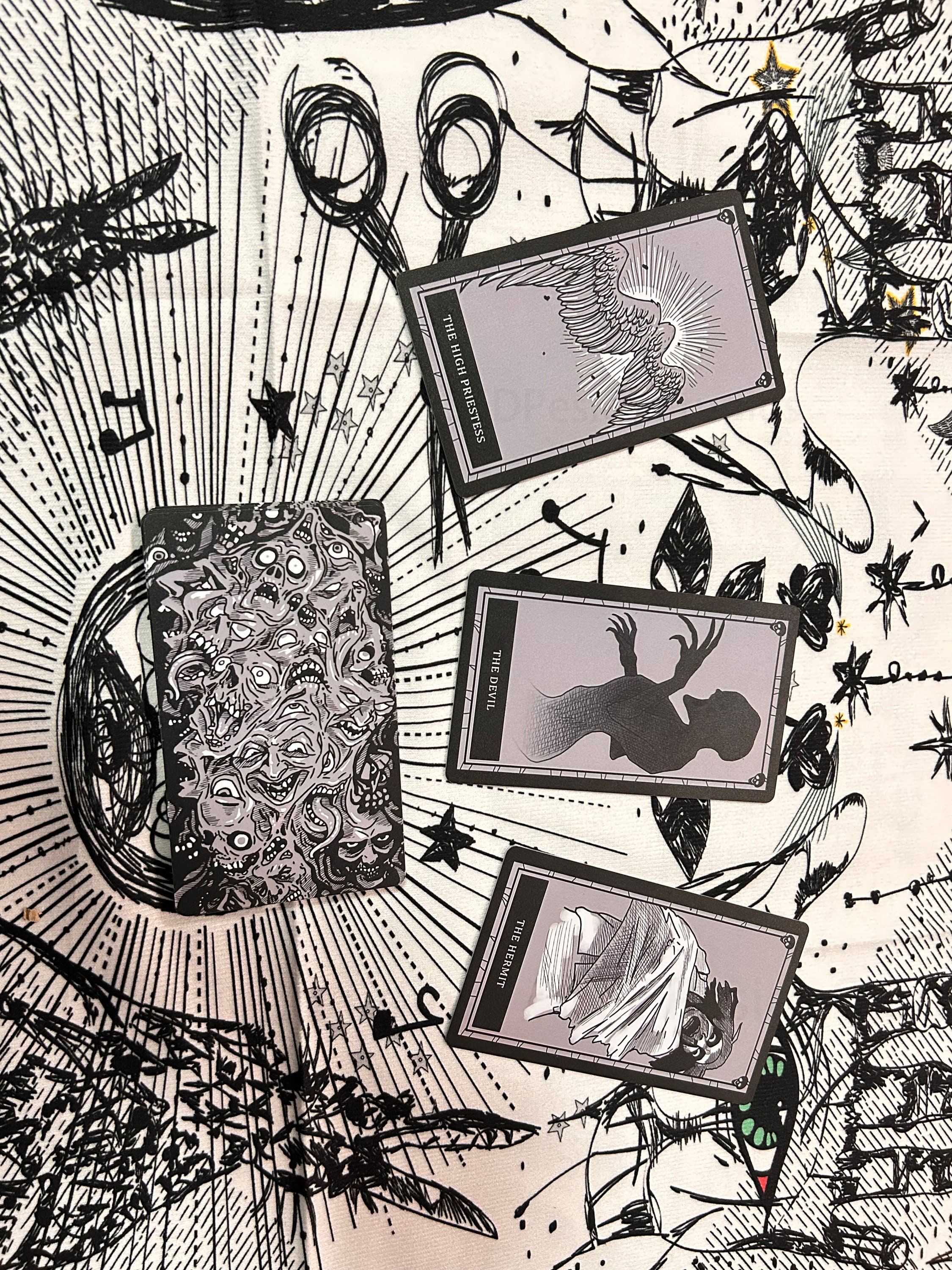 Phasmophobia Tarot Cardsgame Tarot Cardsphasmophobia Collectibles