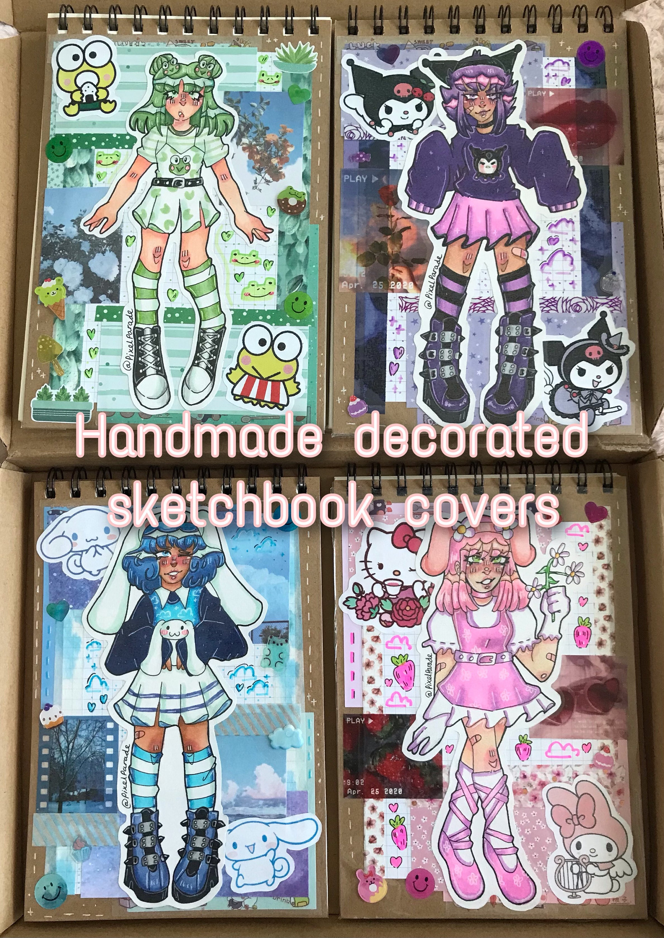 Big Anime Sketchbook: For Serious Artists - 4fx7pj5