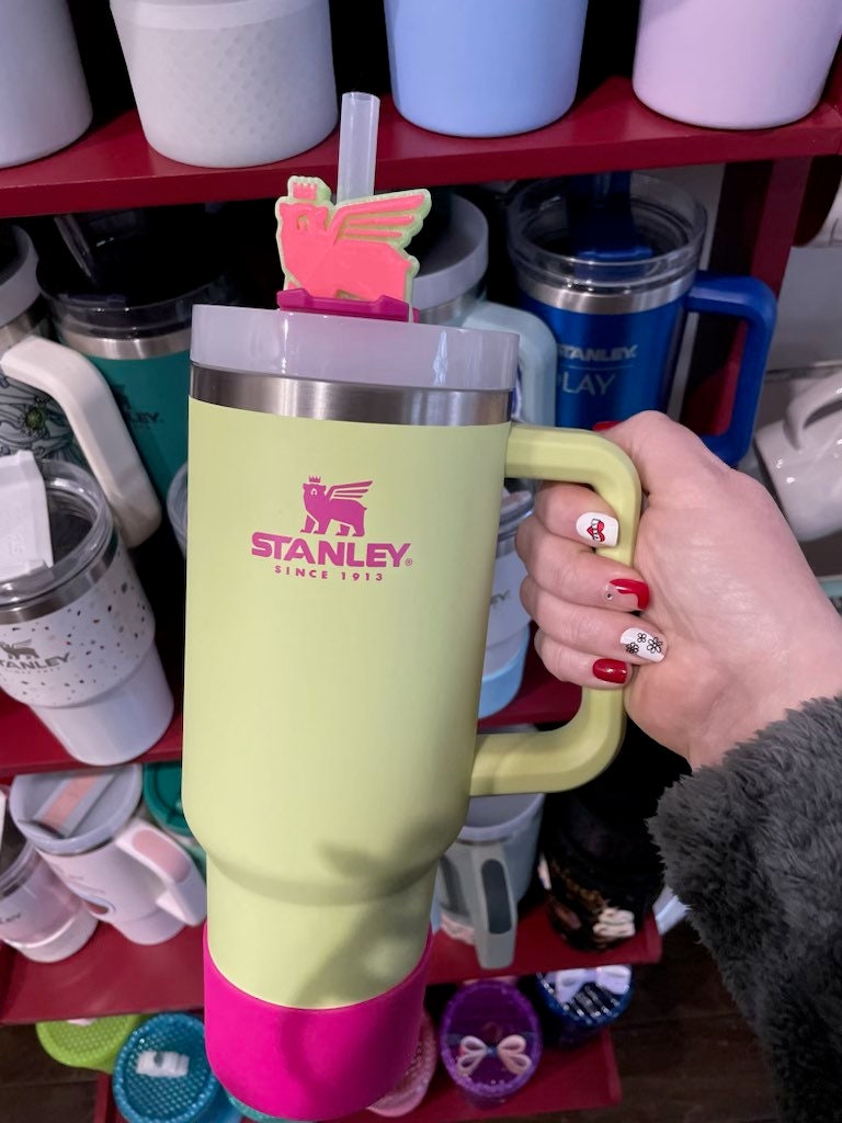 Who knew you could clip your favorite park pals on your Stanley straw?, Stanley Cups