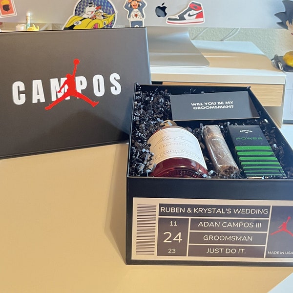 custom nike shoe box