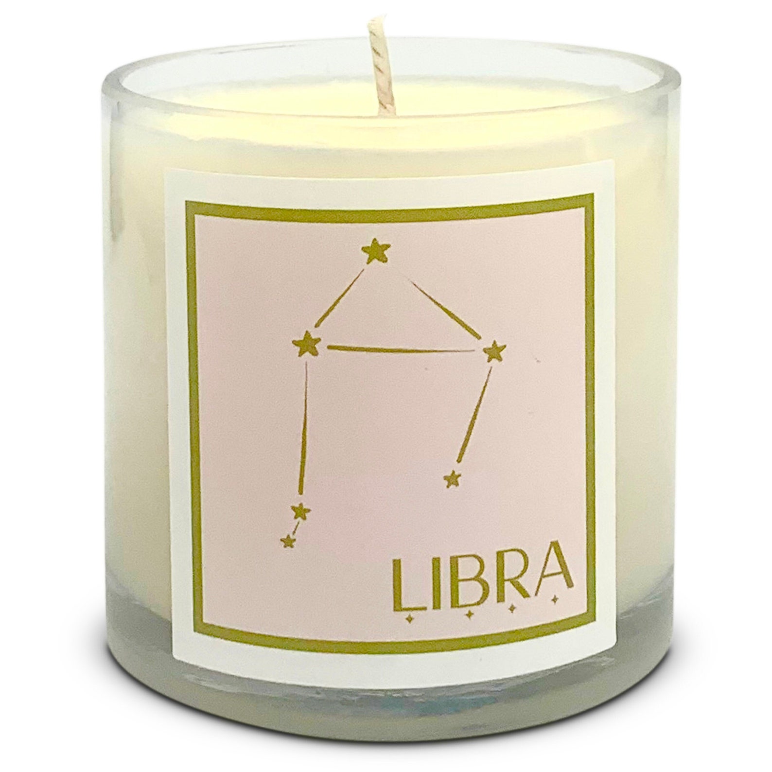 Libra Zodiac Candle Libra Candle Zodiac Candles Astrology Etsy