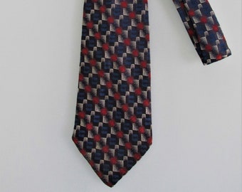 Vintage 1950's Men's Rayon Tie - Etsy
