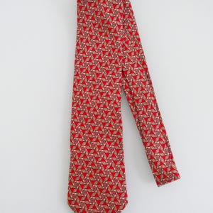 Hermes Vintage Men&#39;s Silk Tie