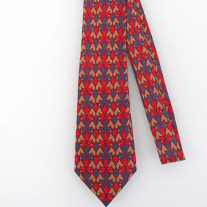 Hermes Vintage Men&#39;s Silk Tie